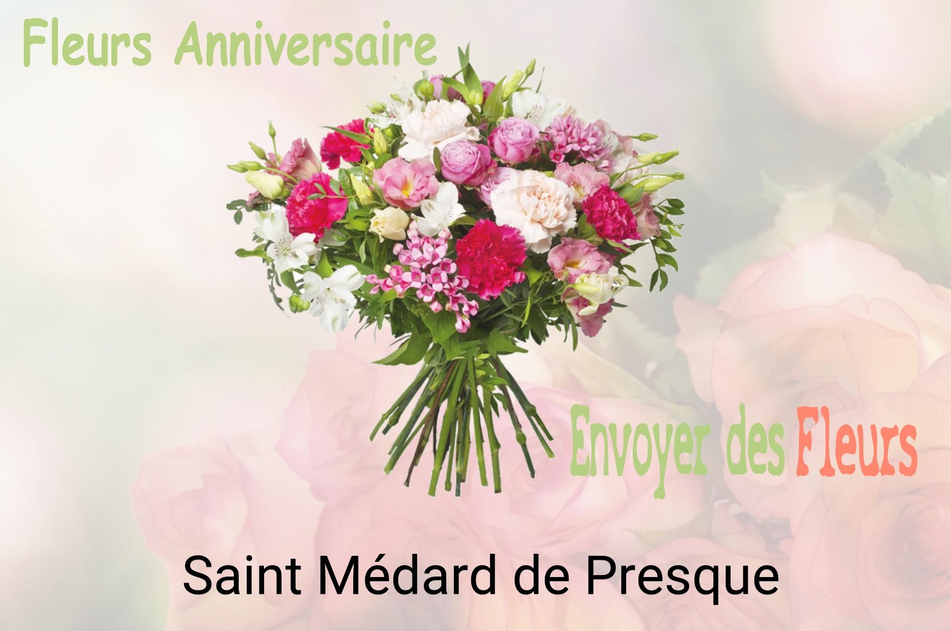 Bouquet de fleurs d’anniversaire livré à Saint-Médard-de-Presque