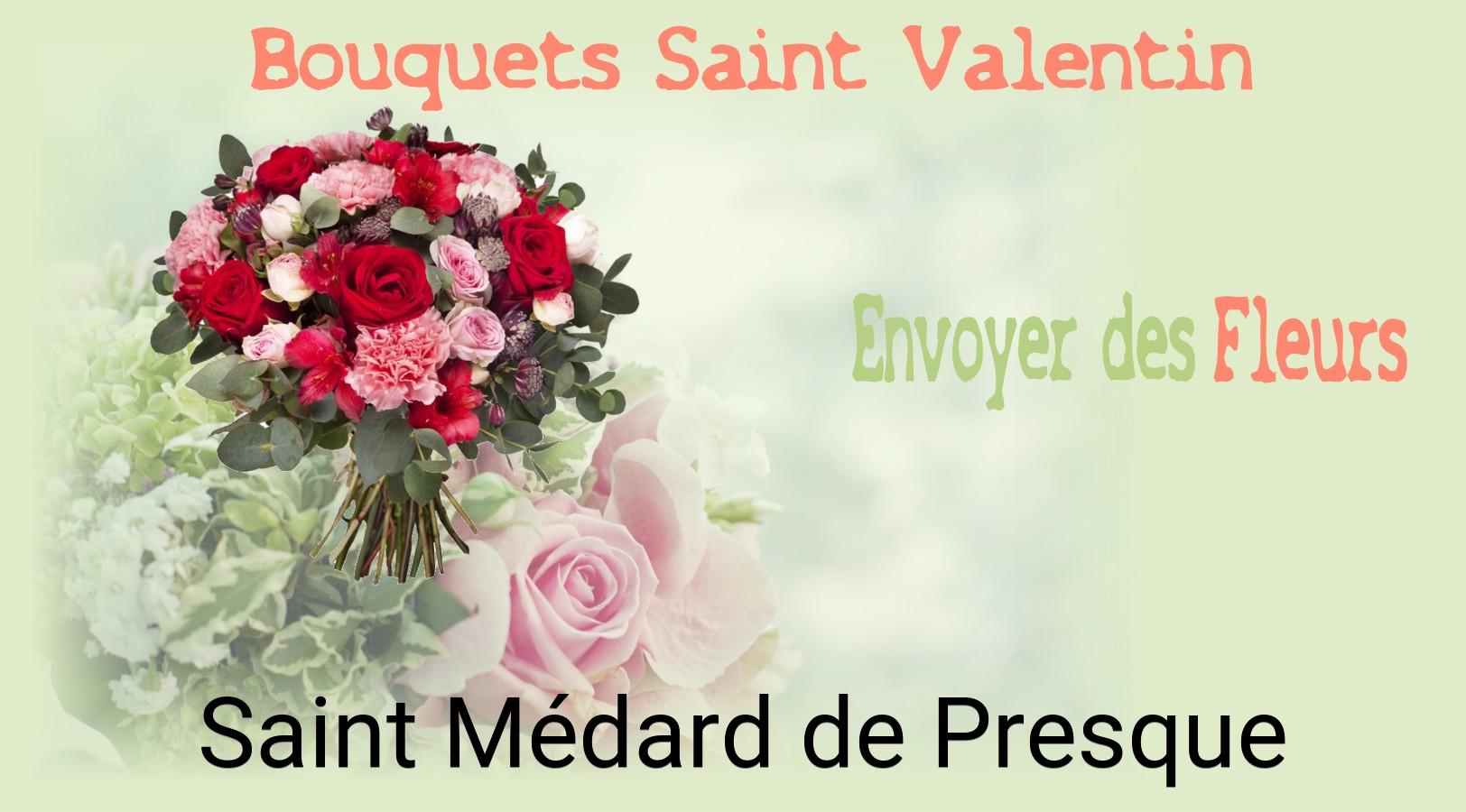 Roses de Saint-Valentin livrées à Saint-Médard-de-Presque